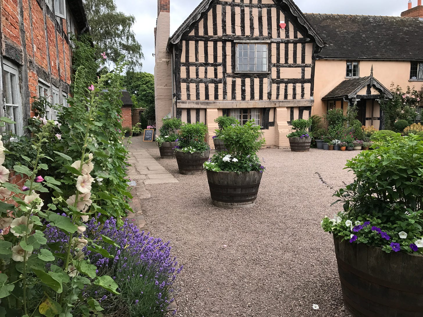 The 16th century hall at Wollerton