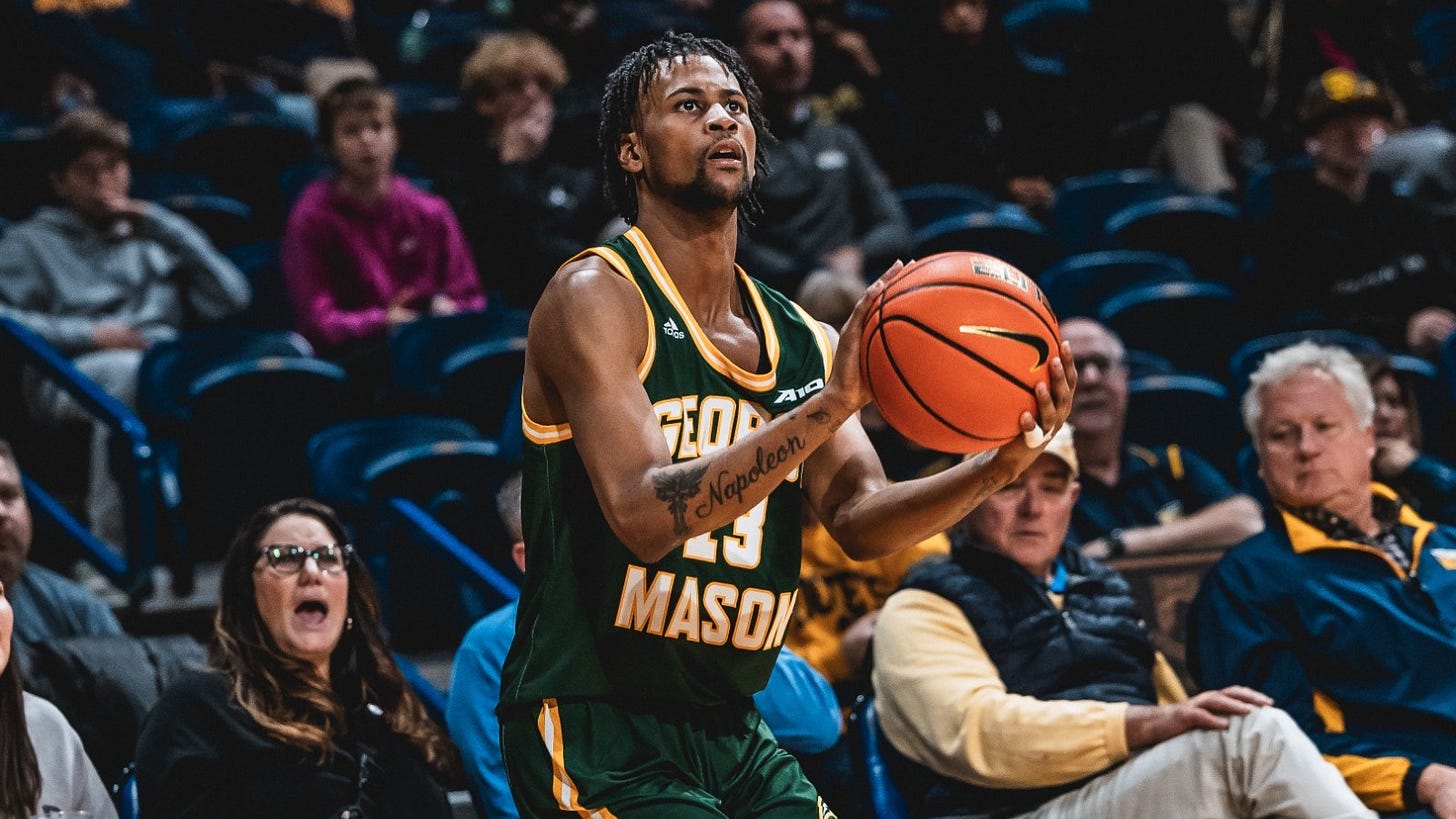 Darius Maddox - Men's Basketball - George Mason University Athletics