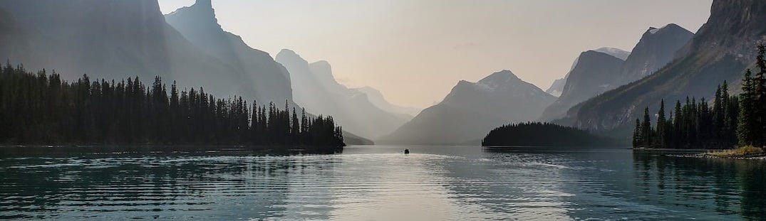 A beautiful lake.