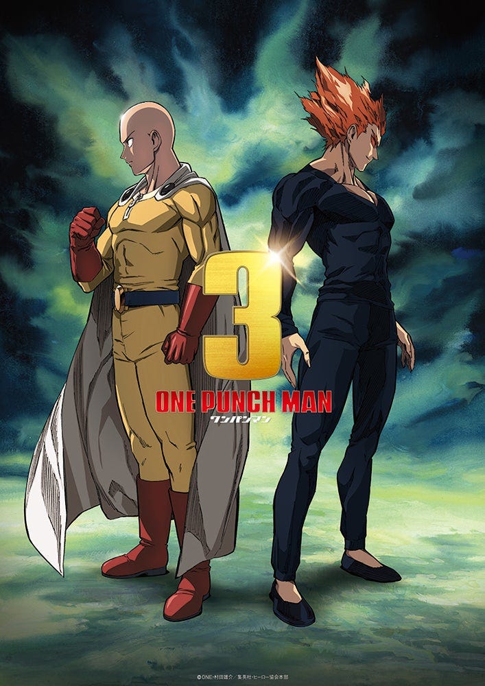 One-Punch Man Season 3 Announced