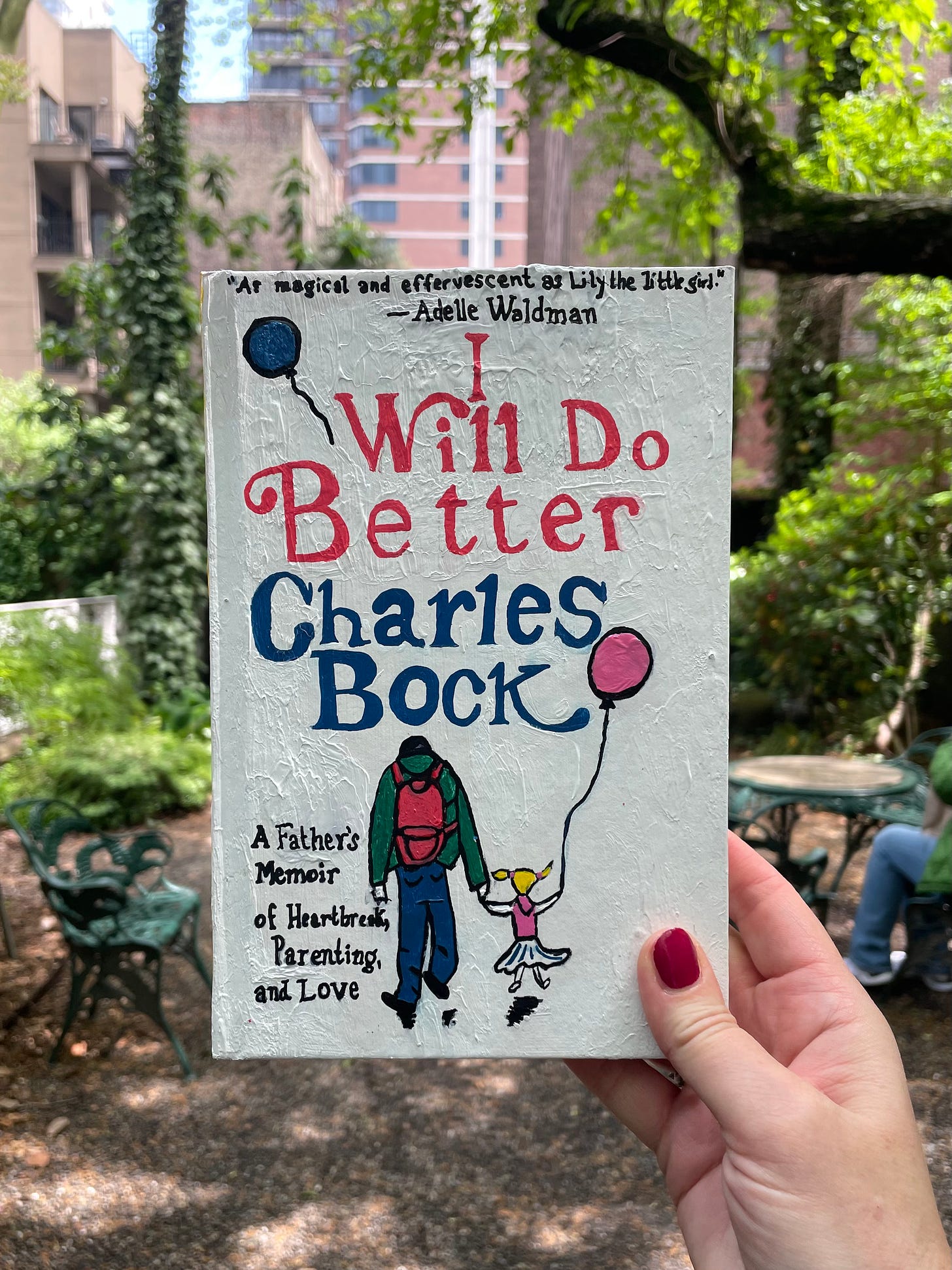 Painted cover of I Will Do Better by Charles Bock