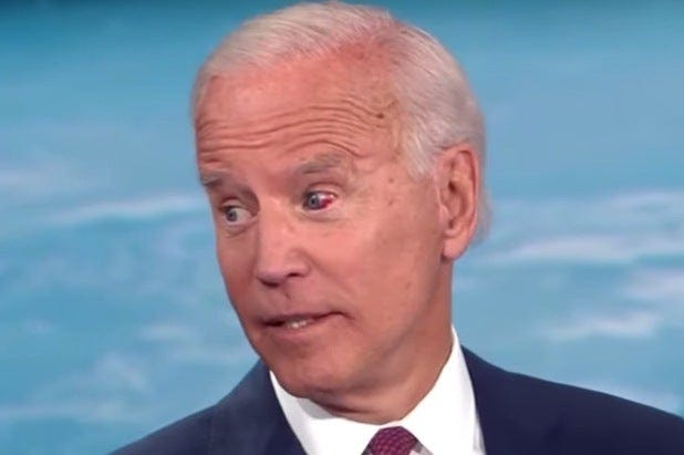 Biden's Mysterious Bloody Eye Overshadows CNN Climate Town Hall