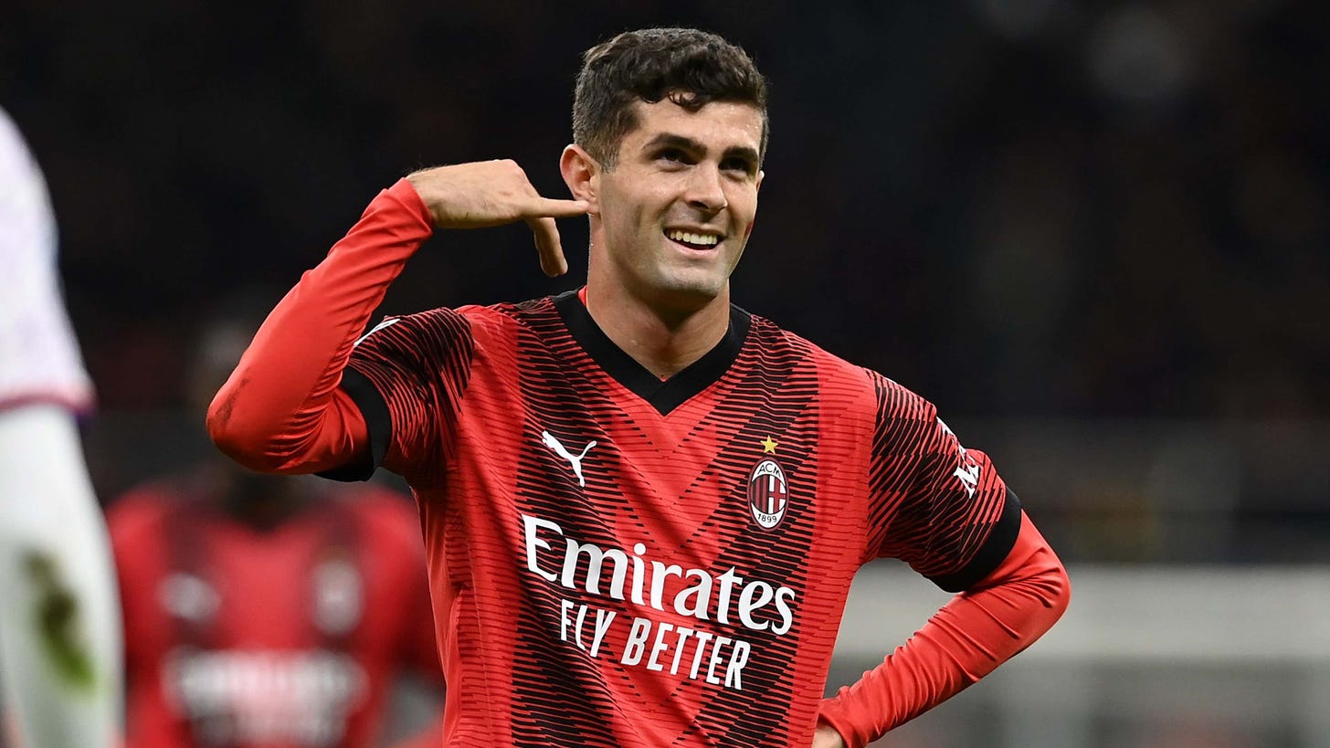 After missing USMNT duty, Christian Pulisic puts in decent shift as  shorthanded Milan survive against Fiorentina | Goal.com