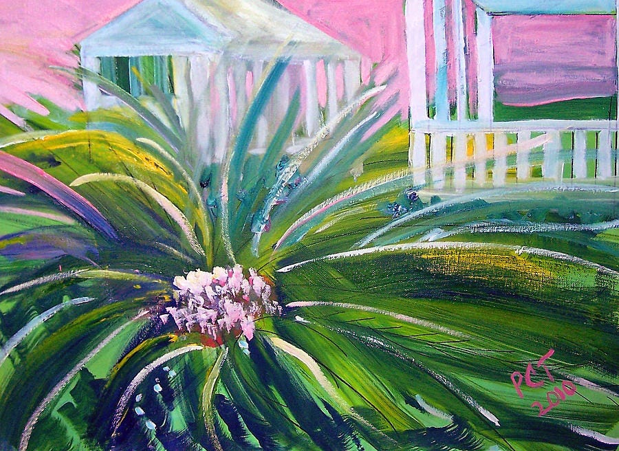 Fantasy Painting - Old Florida by Patricia Clark Taylor