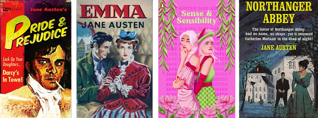 Jane Austen covers