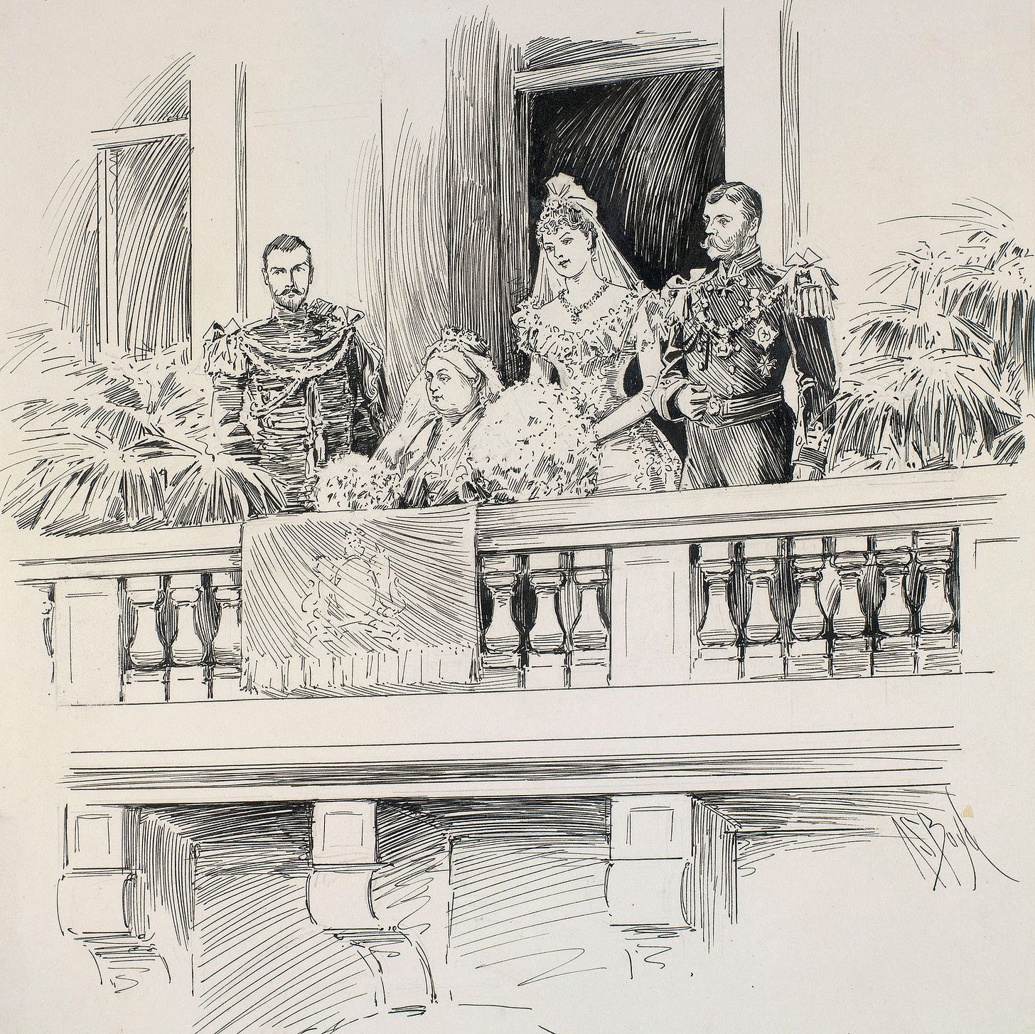 Royal Collection Trust on Twitter: "#QueenVictoria's needs for more space  in Buckingham Palace for accommodation &amp; entertaining led to the  development of a new wing, including the, now famous, central balcony on