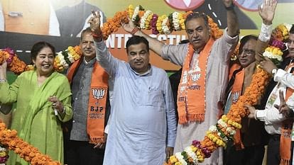 Union Minister Nitin Gadkari in Chandigarh