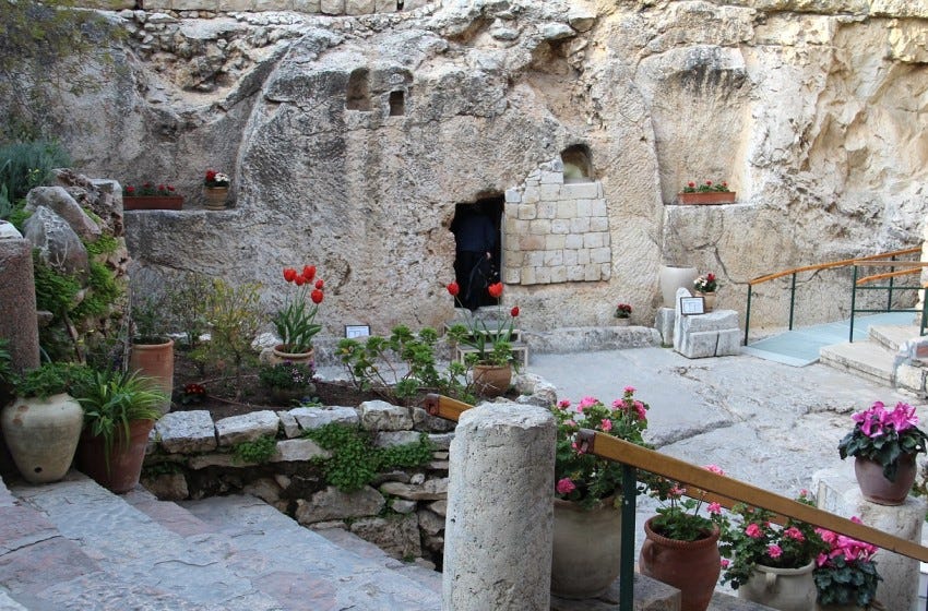 Empty Garden Tomb - Jerusalem