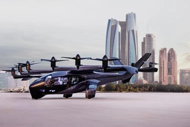 Archer Aviation partners with Abu Dhabi Investment Office to launch air taxi operations in the UAE by 2025. Image courtesy Archer Aviation.