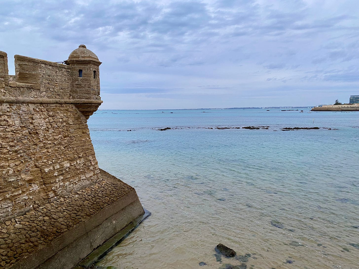 The coast in Cadiz