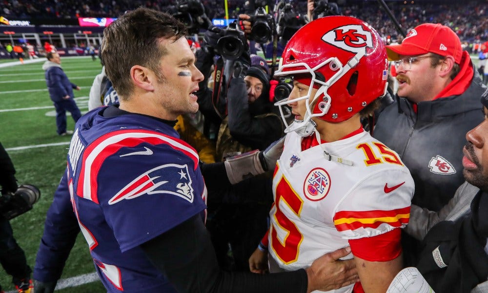 Patrick Mahomes, Tom Brady will meet for fifth time in Super Bowl LV