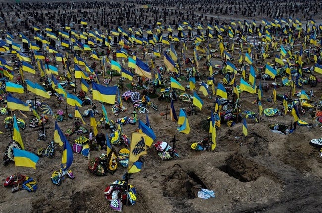 This image has an empty alt attribute; its file name is ukraine-cemetary.jpg