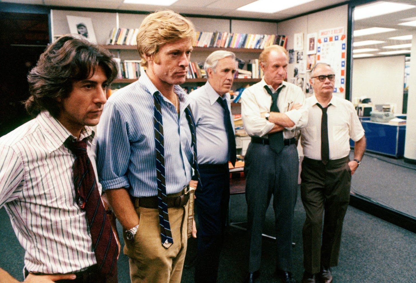 Todos os Homens do Presidente (1976) e o jornalismo em cena - cine