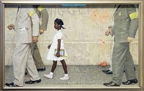Norman Rockwell's "The Problem We All Live With"