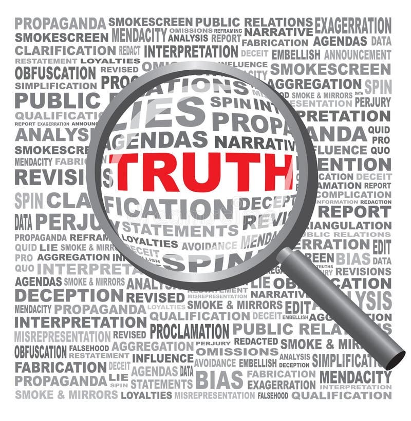 Glass Magnifying Truth Stock Illustrations – 458 Glass ...