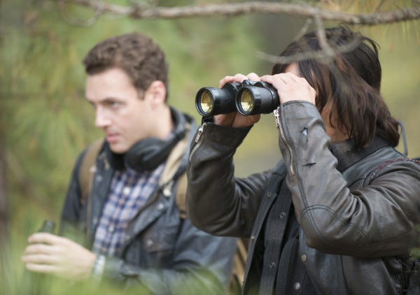 daryl aaron watching morgan on walking dead 515 try 2015