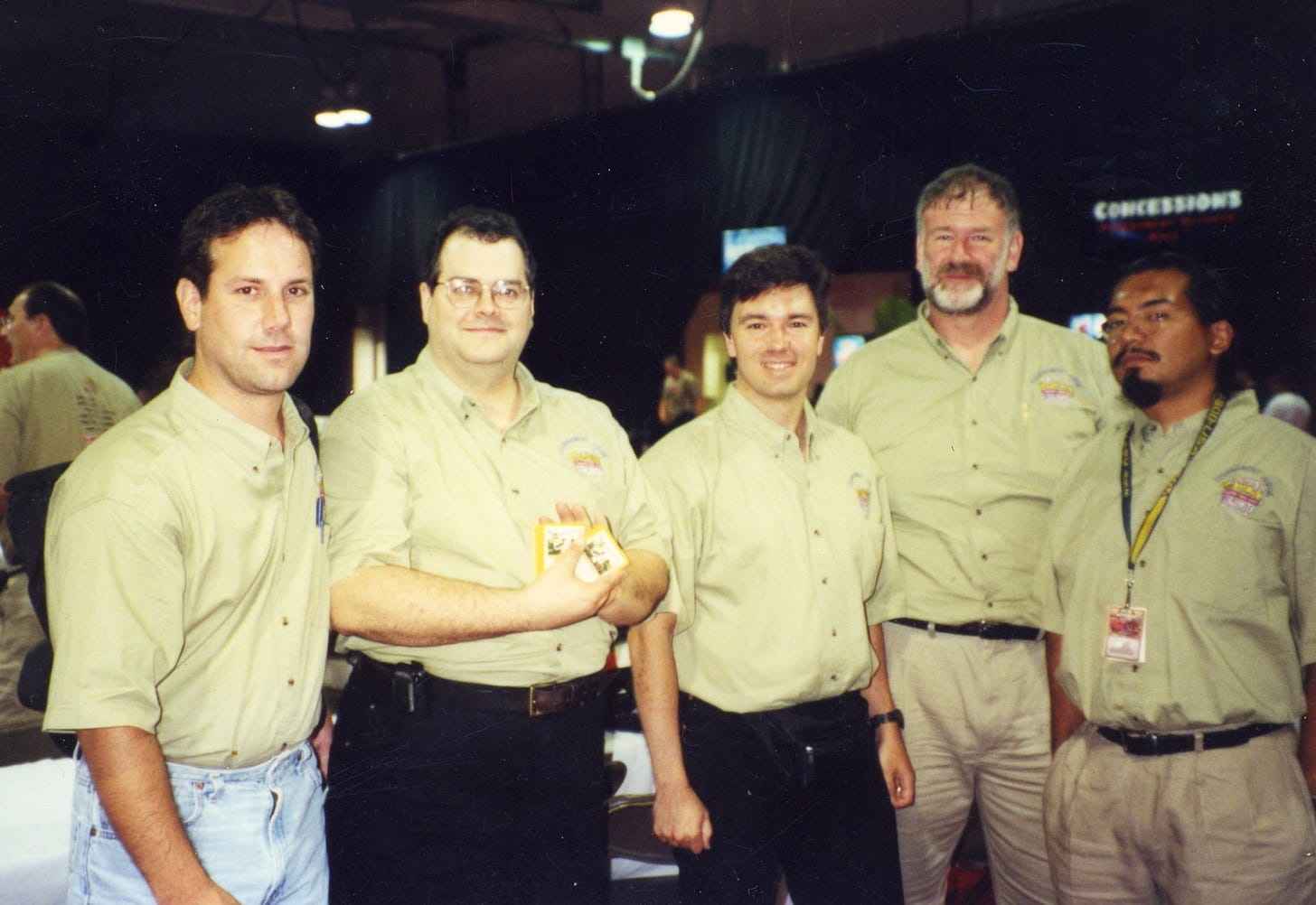 Team Compendium at the 2001 East Coast Super Trainer Showdown