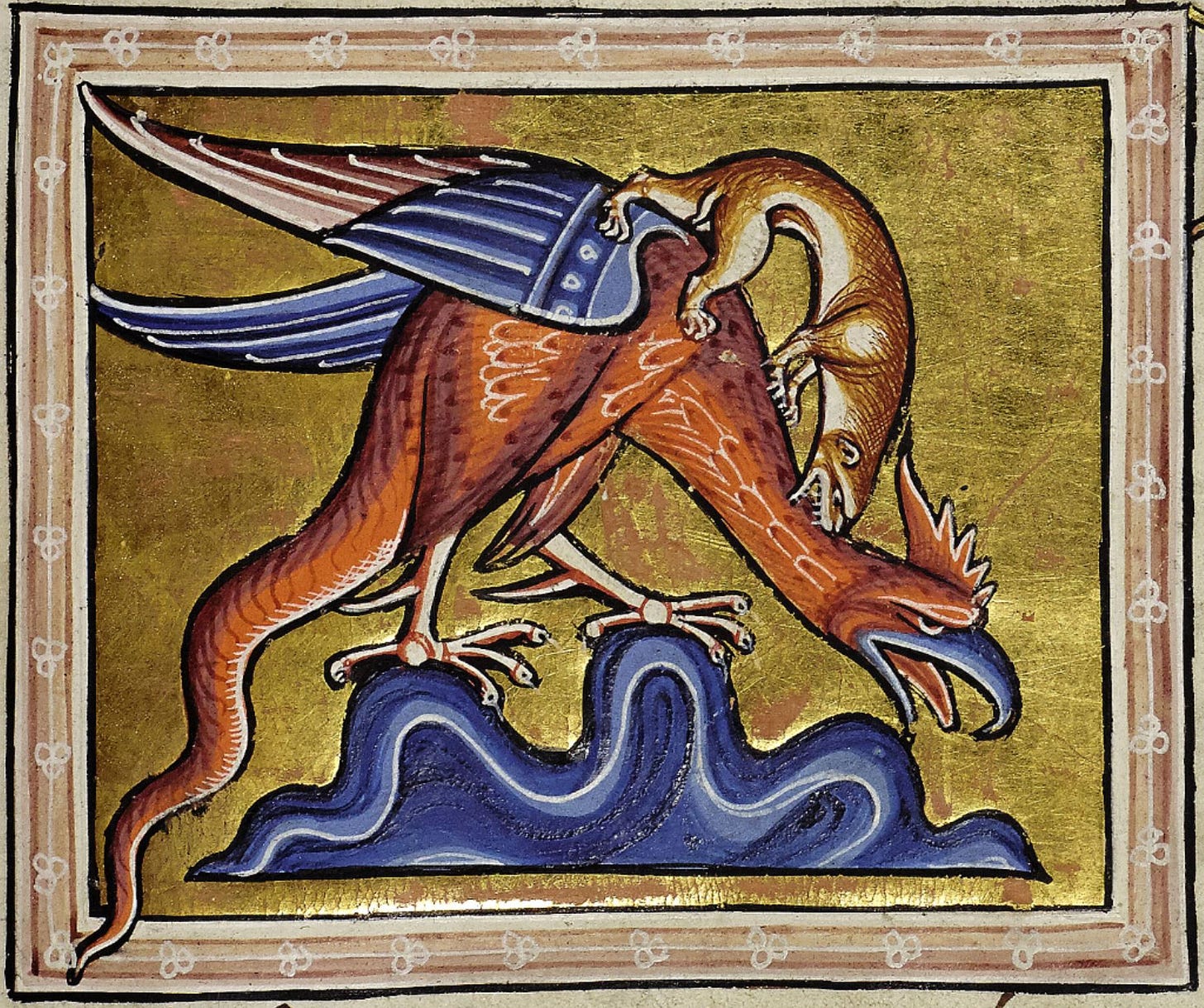 Medieval Bestiary : Beasts : Basilisk