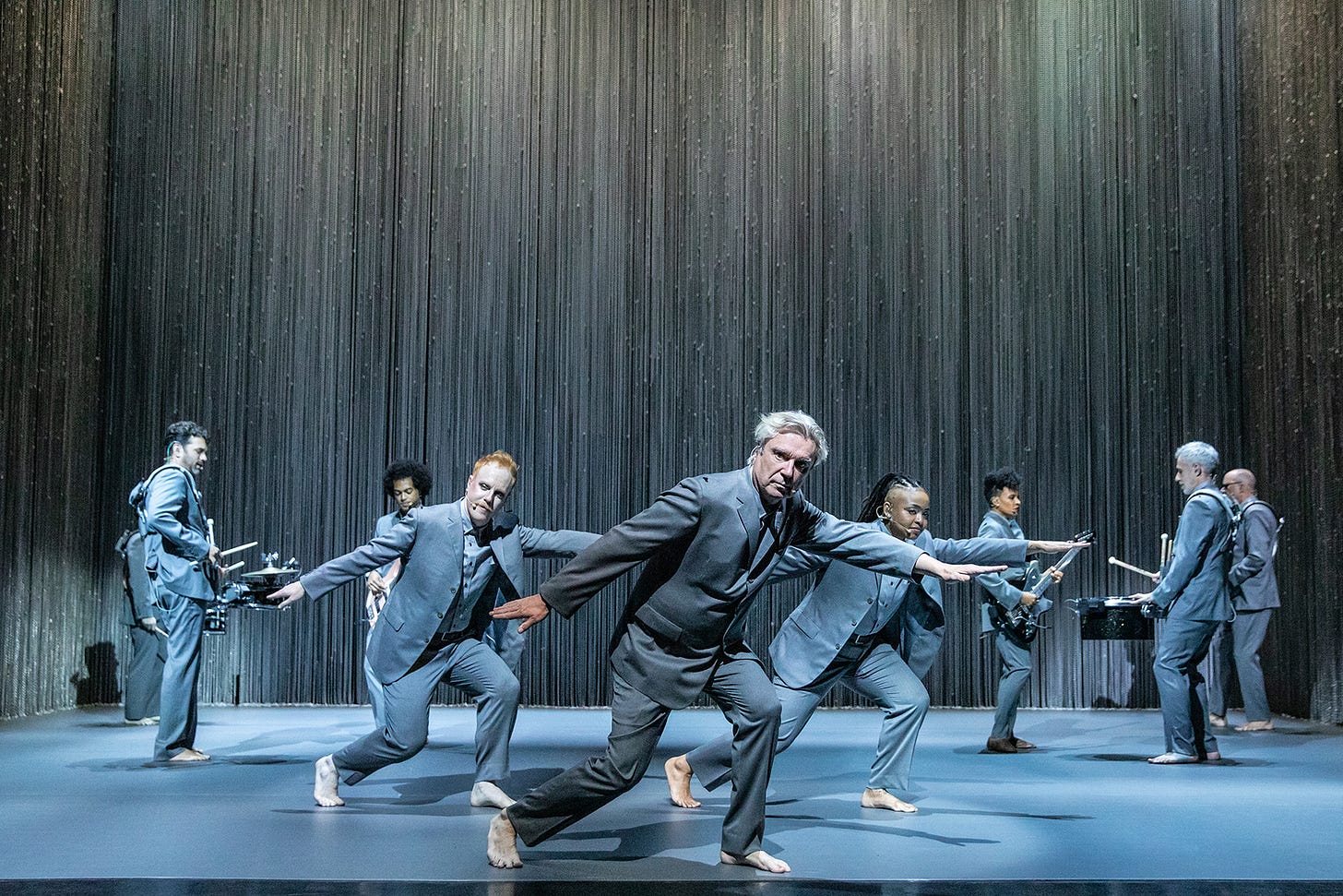 David Byrne's American Utopia' Finds Home On Broadway For Fall Return –  Deadline
