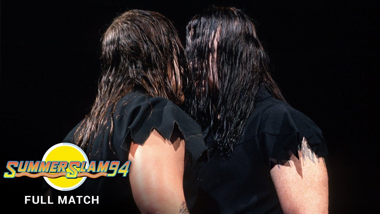 United Center Hosted SummerSlam 94 - Undertaker vs. Undertaker - Photo / WWE