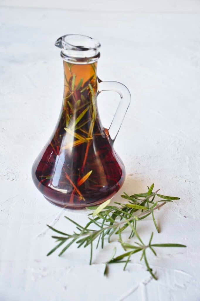 Rosemary water hair rinse for hair growth - SimplyBeyondHerbs