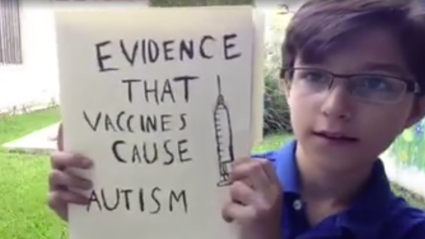 12-Year-Old Goes Viral After 'Exposing' Vaccine Austism Link | Teen Vogue