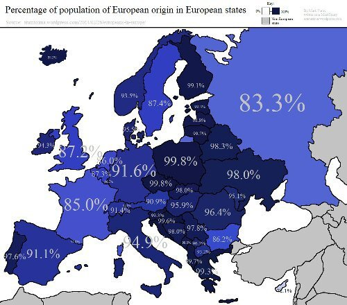 What are the countries with all white people? - Quora