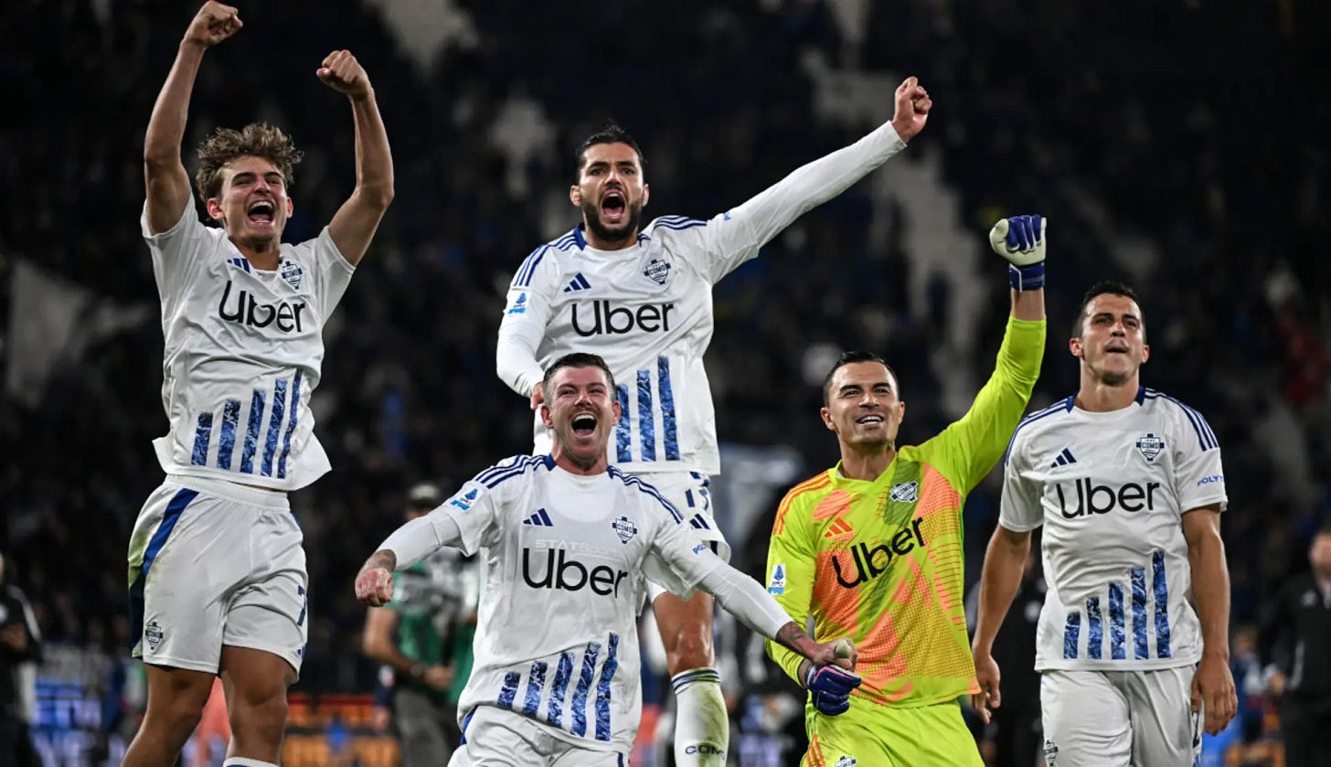 Como claim historic win at Atalanta | SuperSport