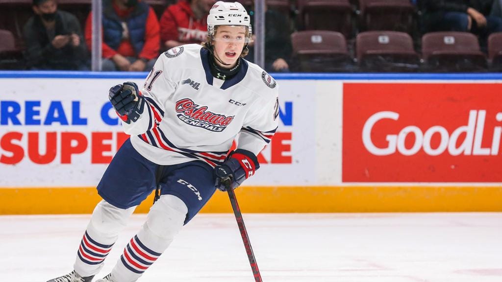 Ritchie relying on experience ahead of 2023 NHL Draft