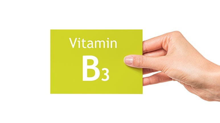 vitamin b3 muscle mass glucose control