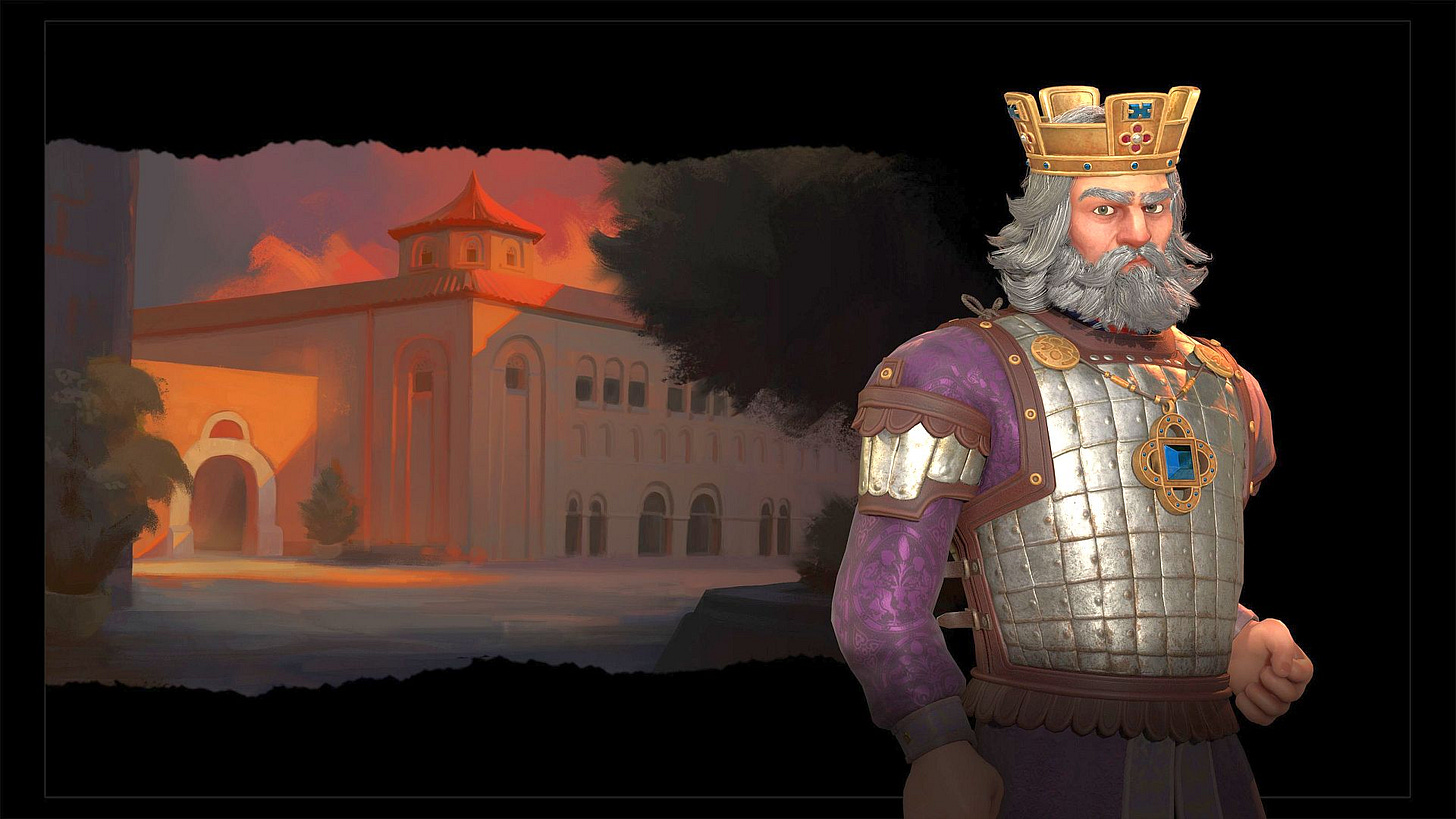 Here's your first look at new Civilization 6 leader Basil II of Byzantium |  PCGamesN