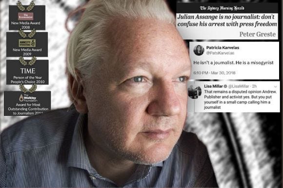 Julian Assange is free: Two-faced media welcomes him home as a hero