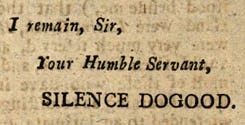 Massachusetts Historical Society | Silence Dogood: Benjamin Franklin in The New-England Courant