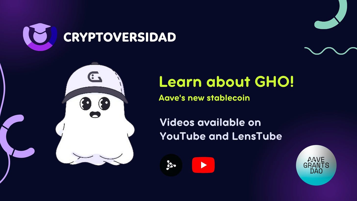 GHO Explainer Videos Announcement with a Friendly GHOst