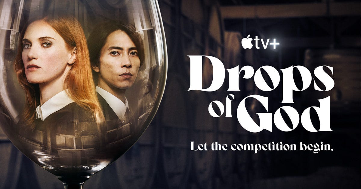 Drops of God on Apple TV+ review | Double Take TV Newsletter | Jess Spoll