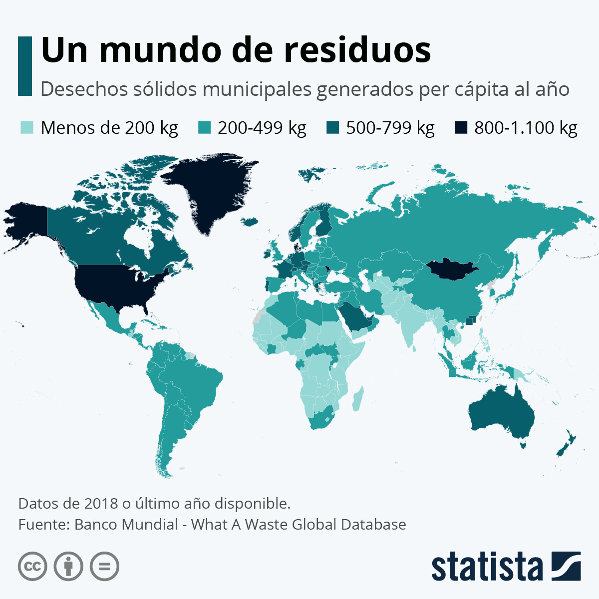 Infografía: Un mundo de residuos | Statista