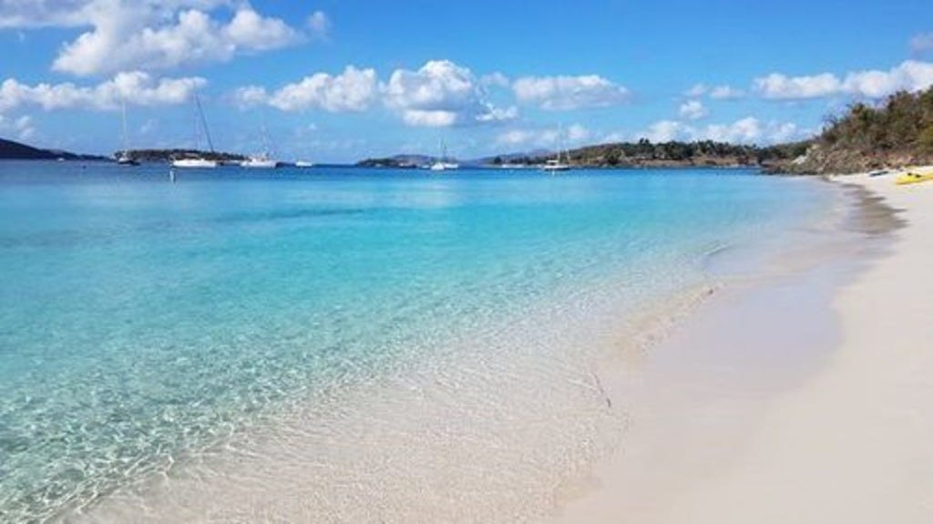 Beautiful beaches in St. Thomas