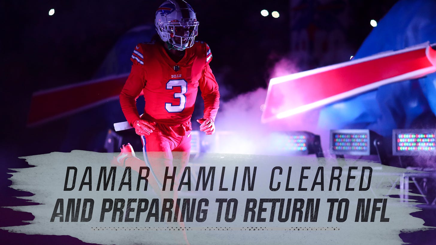 Damar Hamlin Cleared and Preparing to Return to NFL – NBC New York