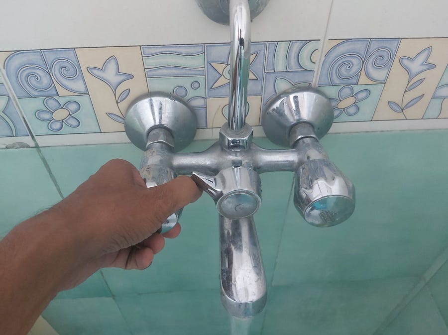 Tap design failure is water design failure—by Vinish Garg.