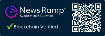 Blockchain Registration, Verification & Enhancement provided by NewsRamp™