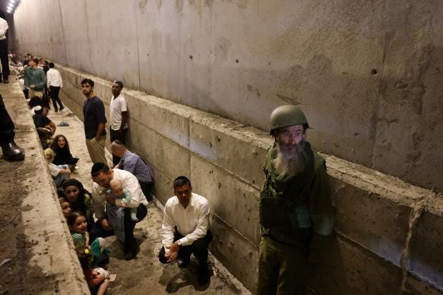 Sirens Blare Across Israel, Explosions Heard in Tel Aviv