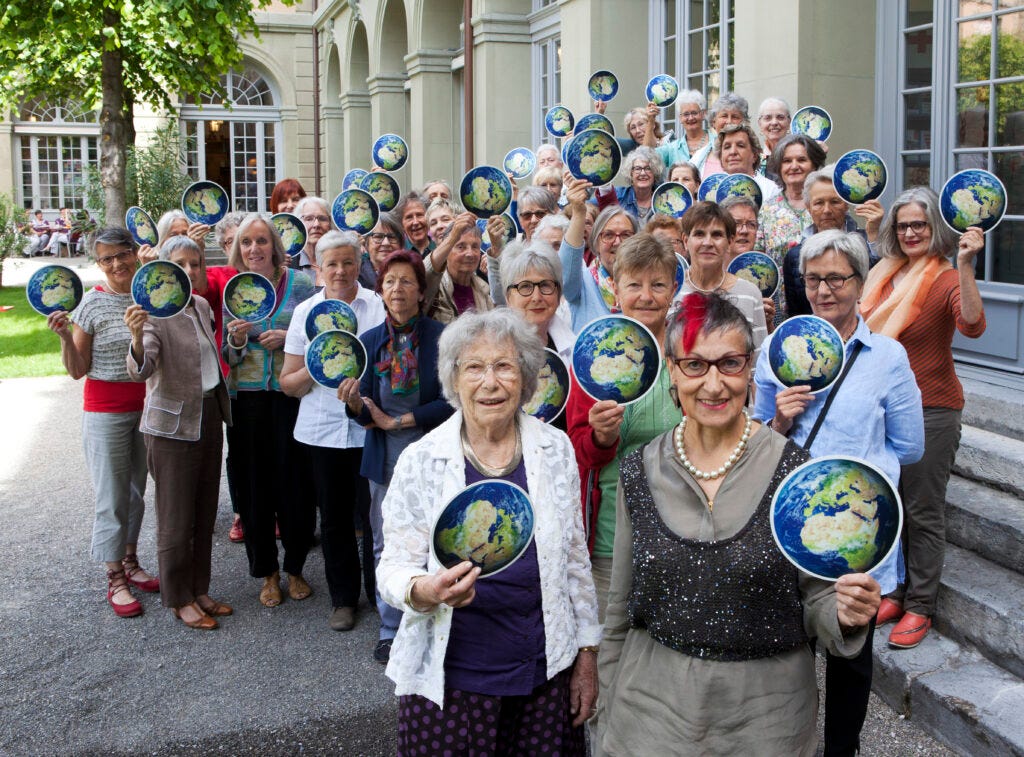Climate change: Swiss women v. Switzerland
