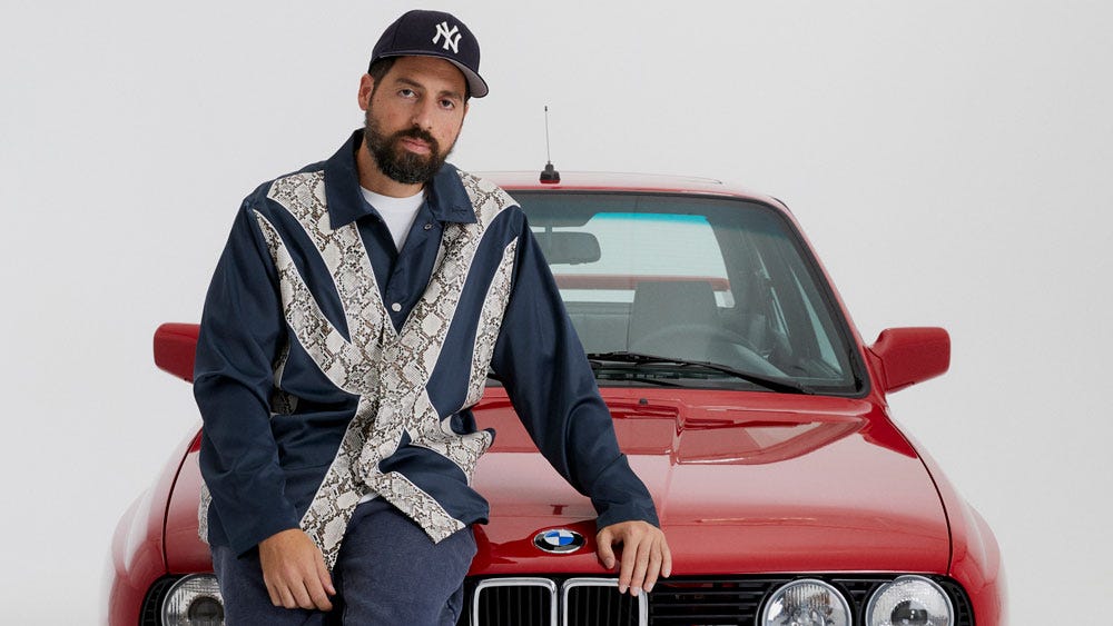 Kith founder Ronnie Fieg with his one-off BMW.