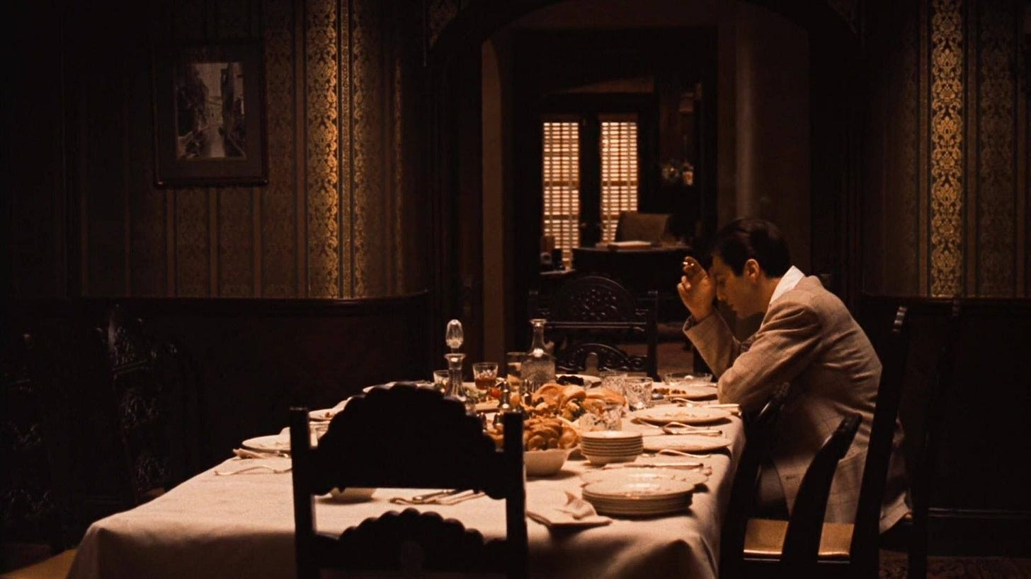 The ending of The Godfather part II. | The godfather, Godfather movie, Al  pacino