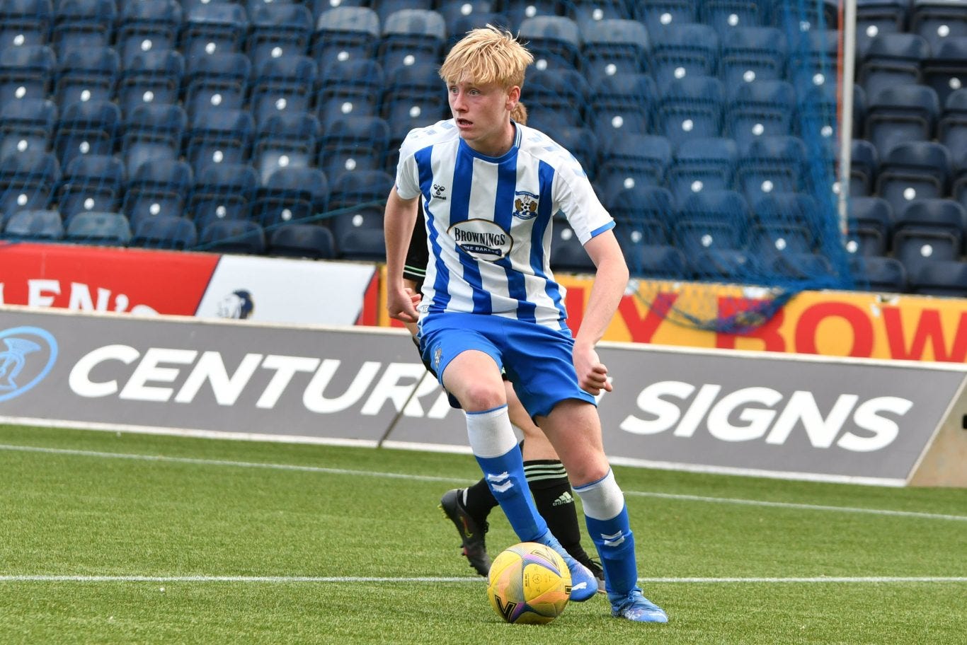 U18s | Brown's on the ball as year starts with win - Kilmarnock FC