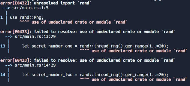 Rust Dependencies