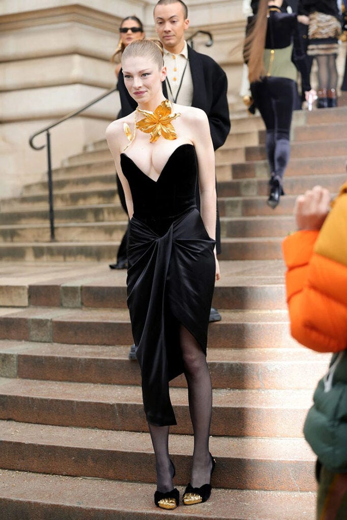 Front Row @ Schiaparelli Spring 2024 Haute Couture