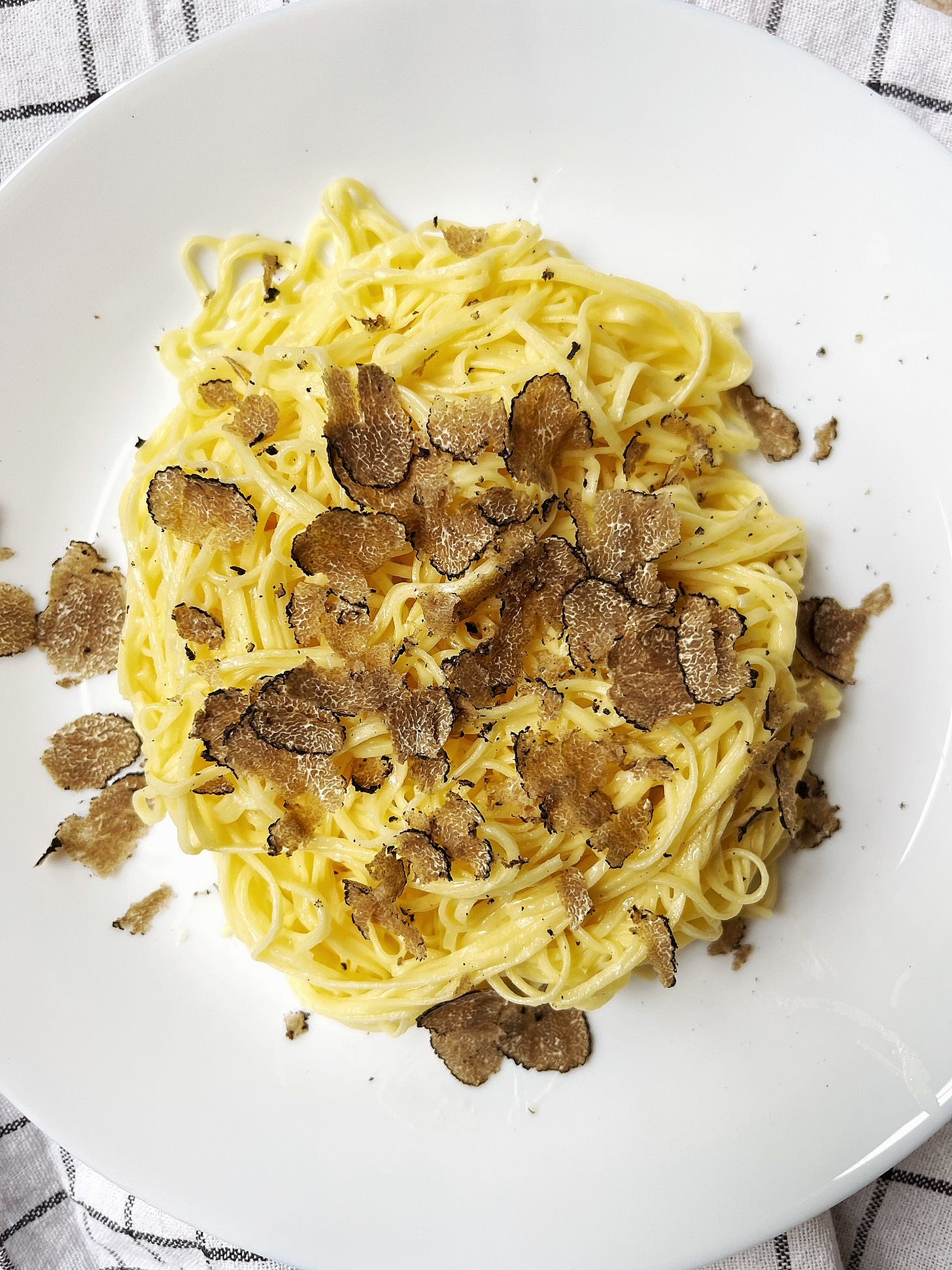 Tagliolini with Black Truffles