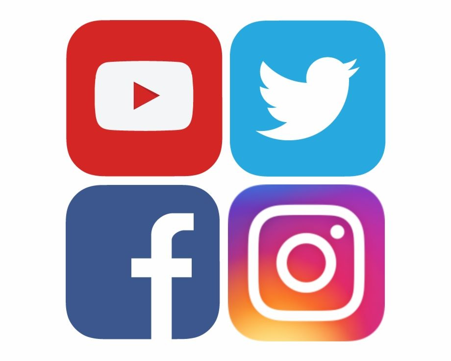 Facebook Twitter Instagram Icons Png | Twitter logo, Facebook and ...