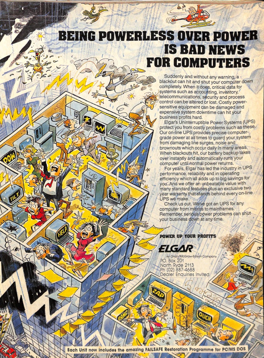 From the December 1985 issue of Just Computer magazine